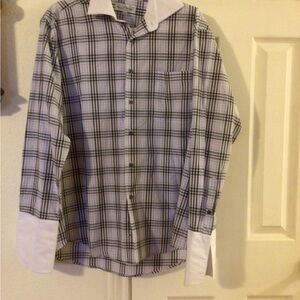 Karl Knox professional men’s French cuff shirt.  Size 16 1/2, 34/35.